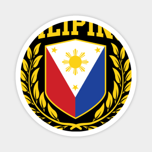 Pilipino Shield and Crest Magnet